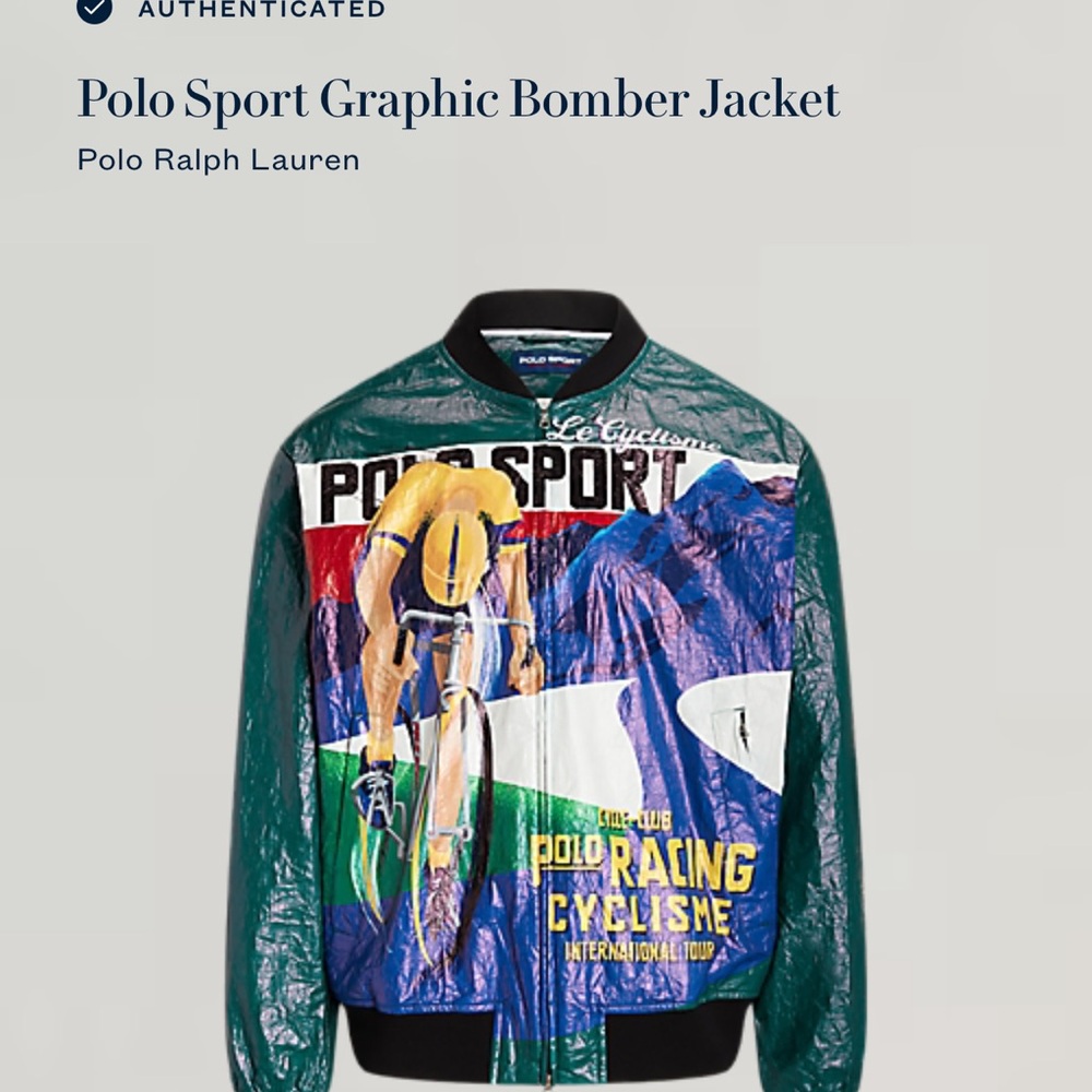 Polo by Ralph Lauren Colorful Racing Jacket - Picture 5 of 6